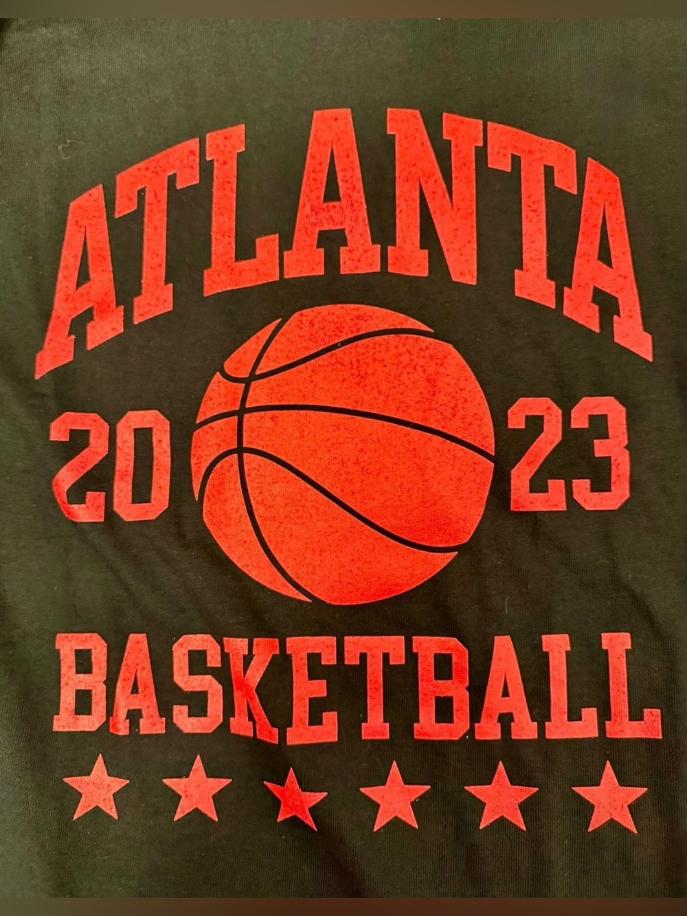 Vintage Style Atlanta Basketball 2023 Graphic T-Shirt